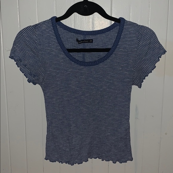 Abercrombie & Fitch Tops - Light Blue Crop Top